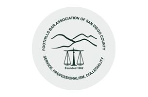 Foothill Bar Association of San Diego County